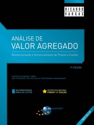 cover image of Análise de Valor Agregado 7a edição